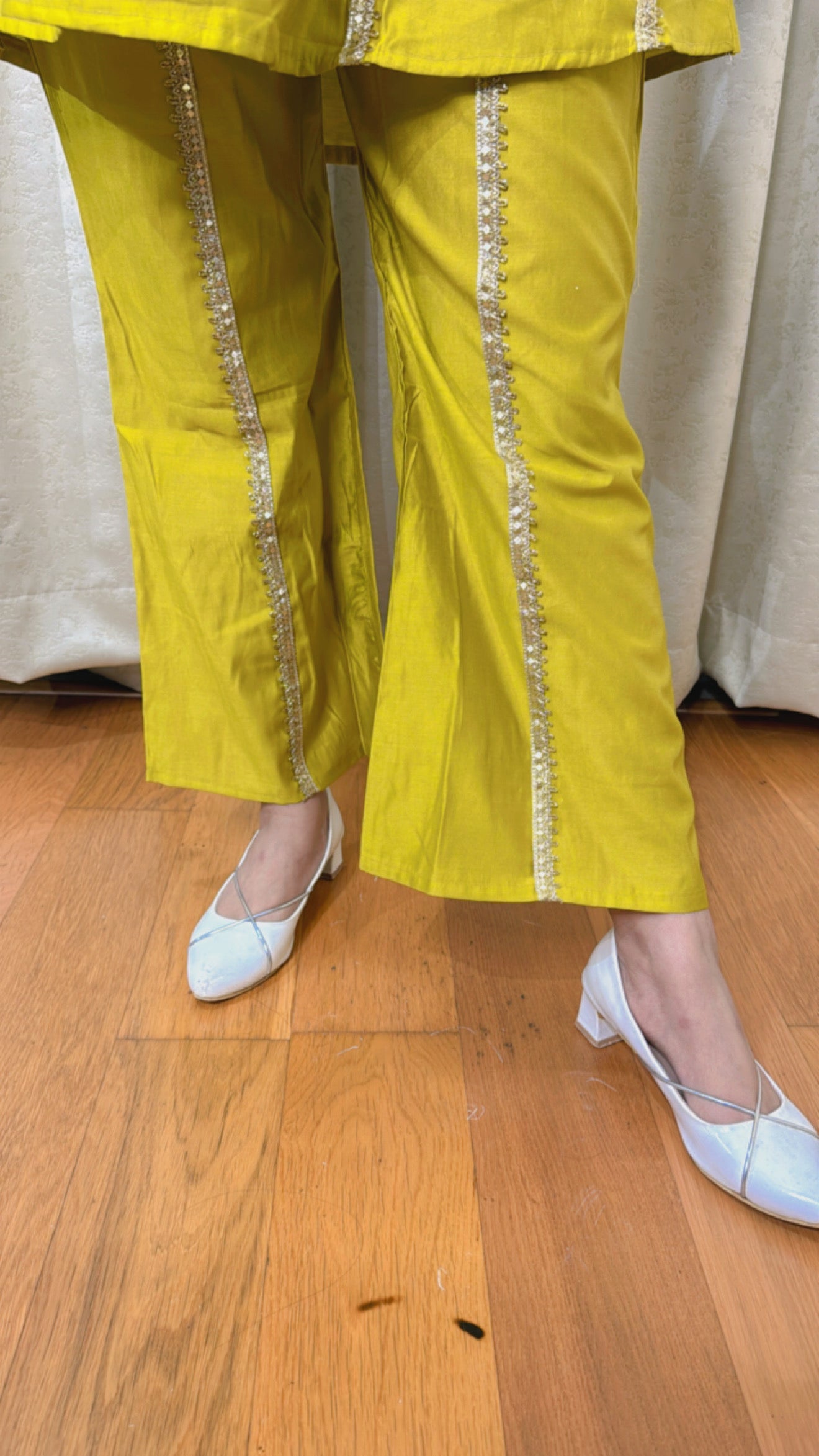 "MEERA" TWO PIECE SET (YELLOW)