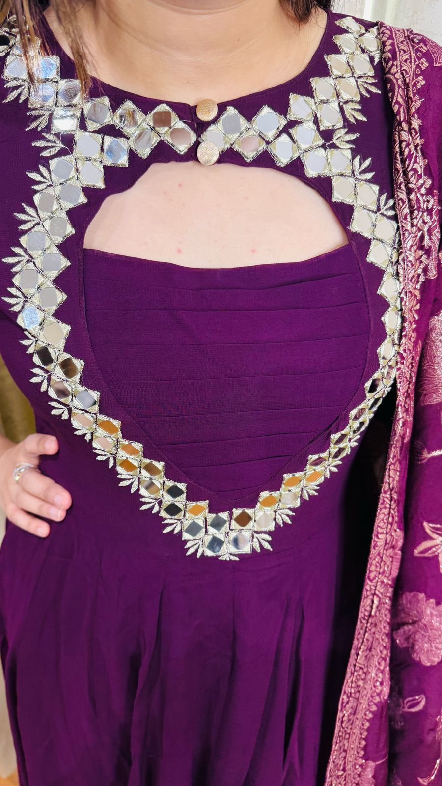 "JEEVIKA" DESIGNER ANARKALI SUIT