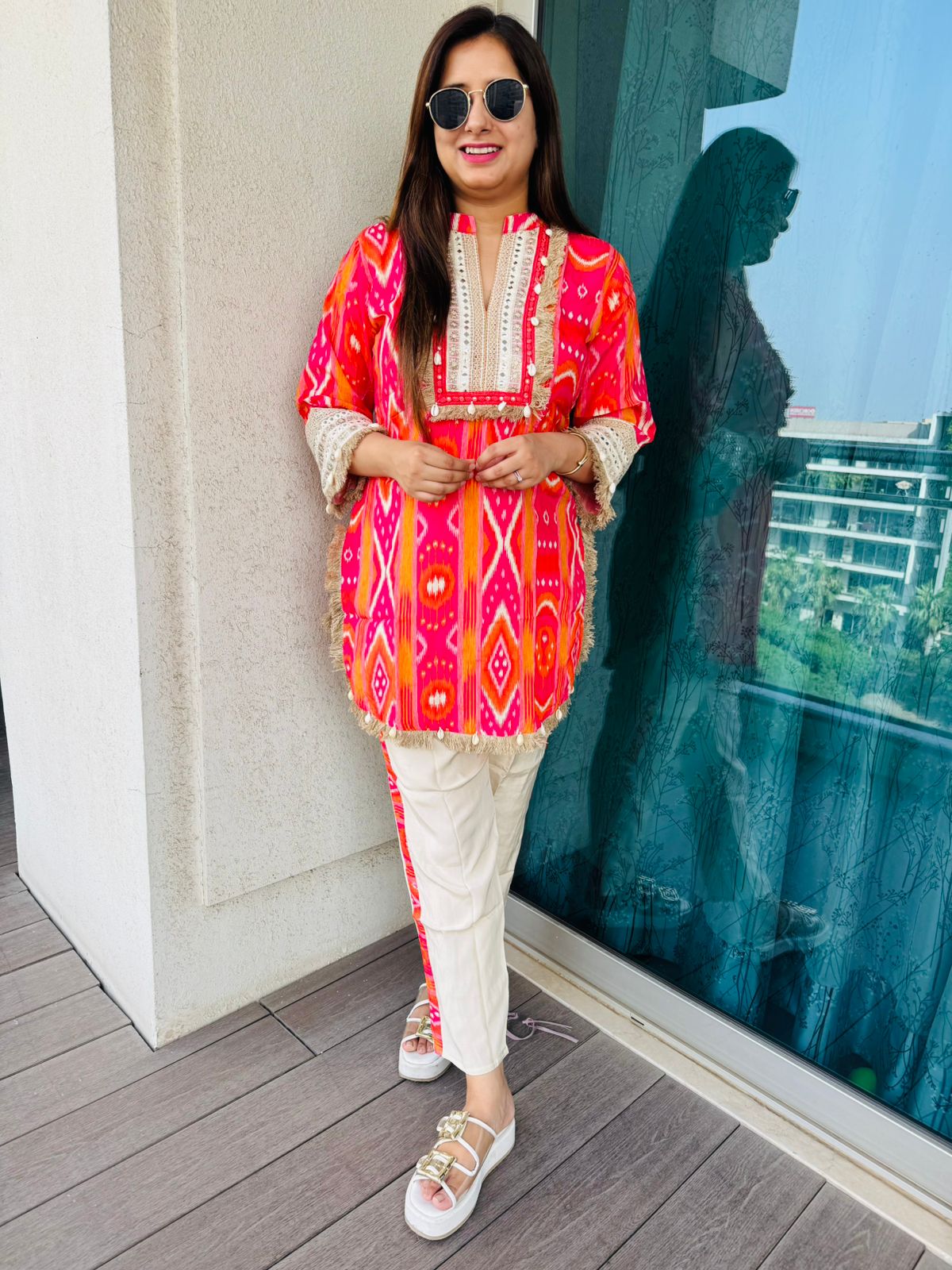 "RENUKA" TWO PIECE SET