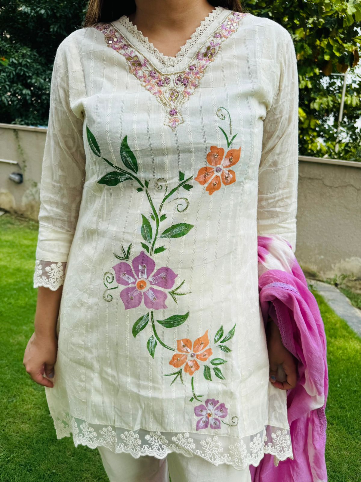 NAINA DESIGNER SUIT "PINK"