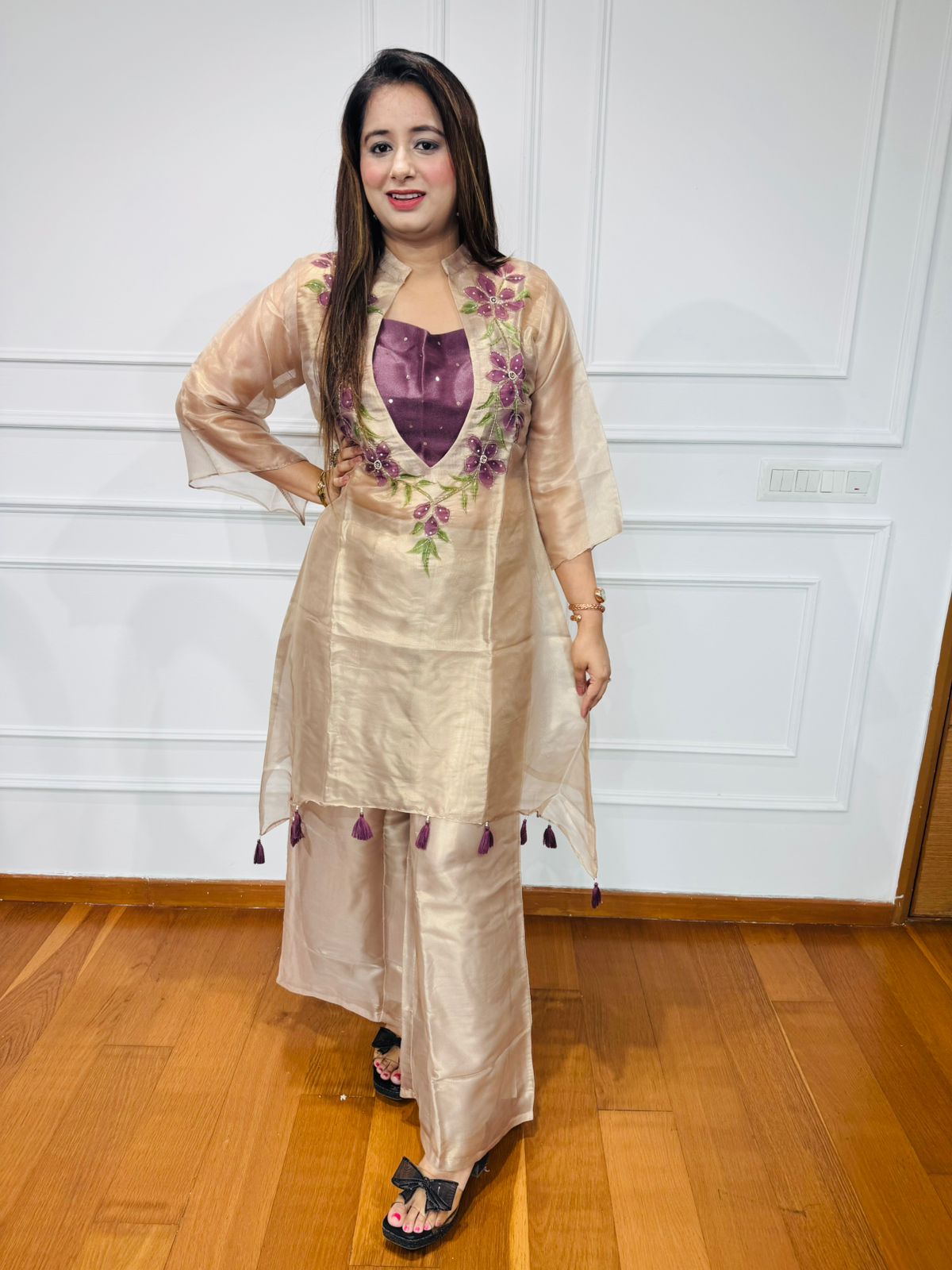 "SHAFAQ" THREE PIECE SET