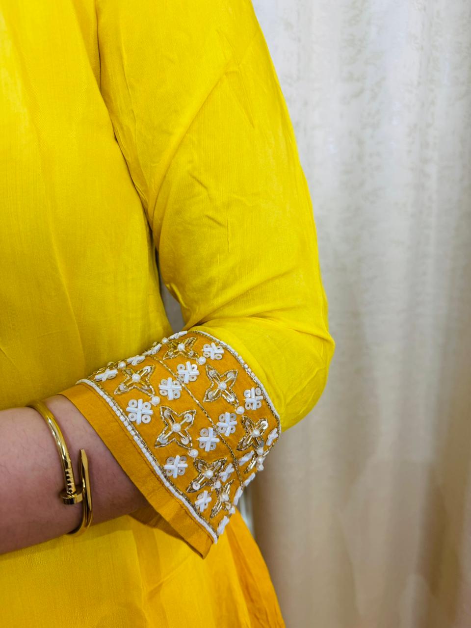 "MISHA" TWO PIECE SET (YELLOW)