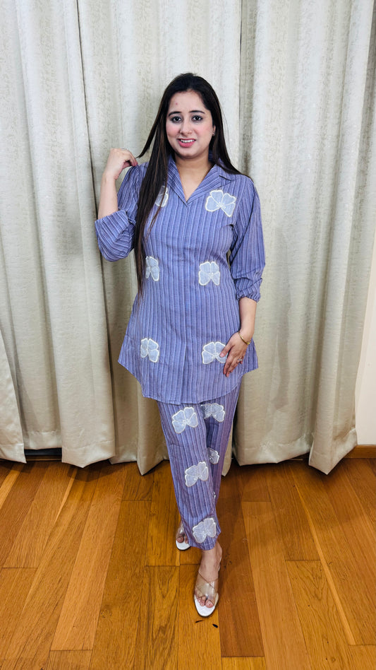 "PANKHUDI" TWO PIECE SET