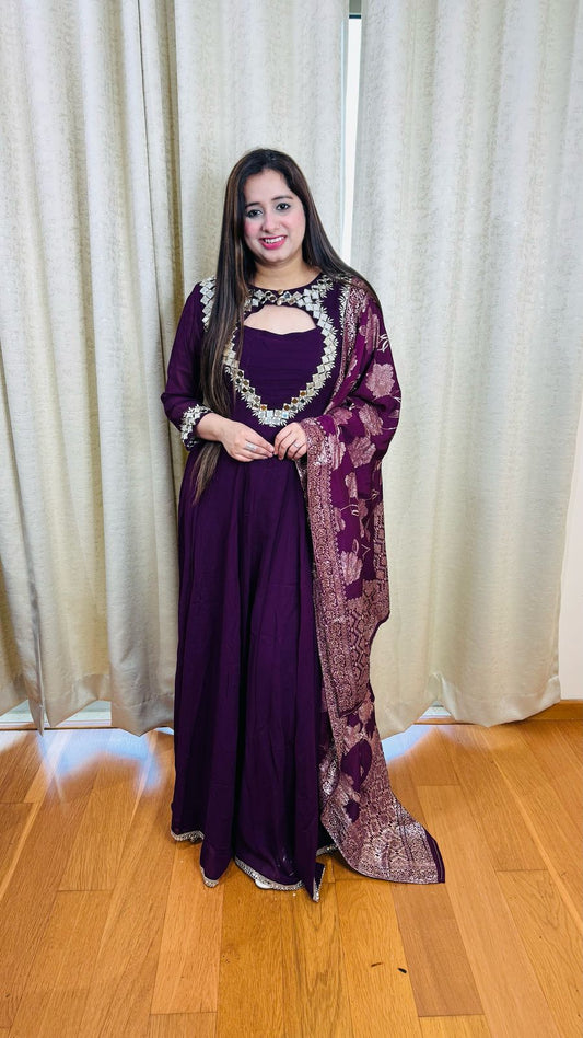 "JEEVIKA" DESIGNER ANARKALI SUIT