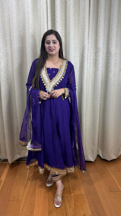 "PREETO" DESIGNER ANARKALI SUIT