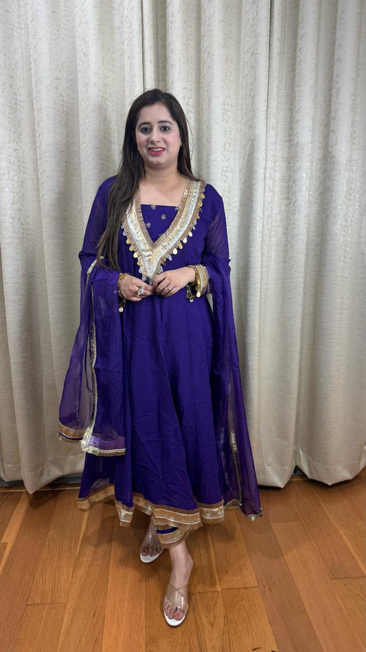 "PREETO" DESIGNER ANARKALI SUIT