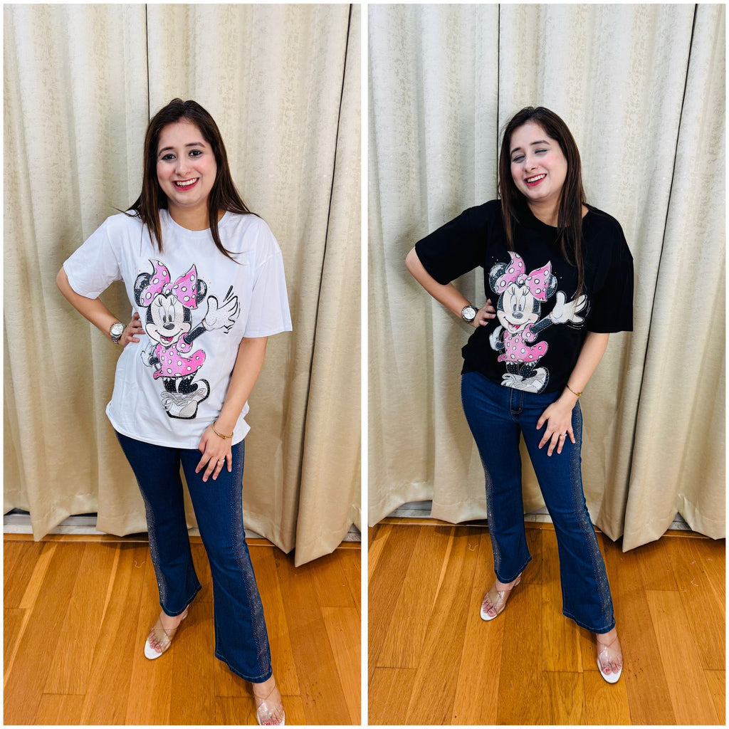 T-SHIRT | Women’s Cartoon Bow T-shirt