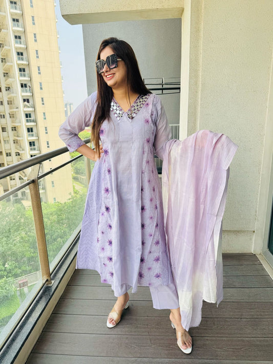 "ANGEL" DESIGNER SUIT "PURPLE"