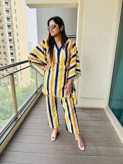 "NEELI" PURE COTTON TWO PIECE SET