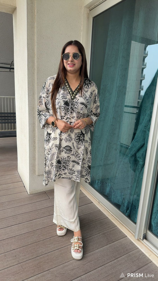 "MANASVI" TWO PIECE SET