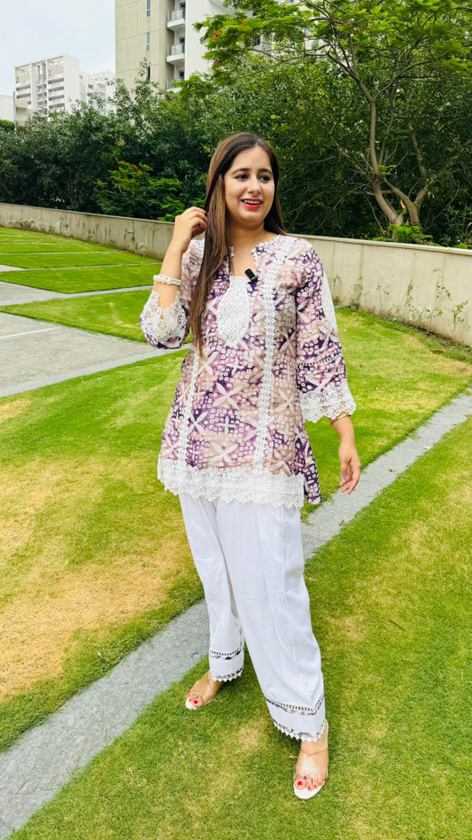 "BANDHINI" TWO PIECE SET