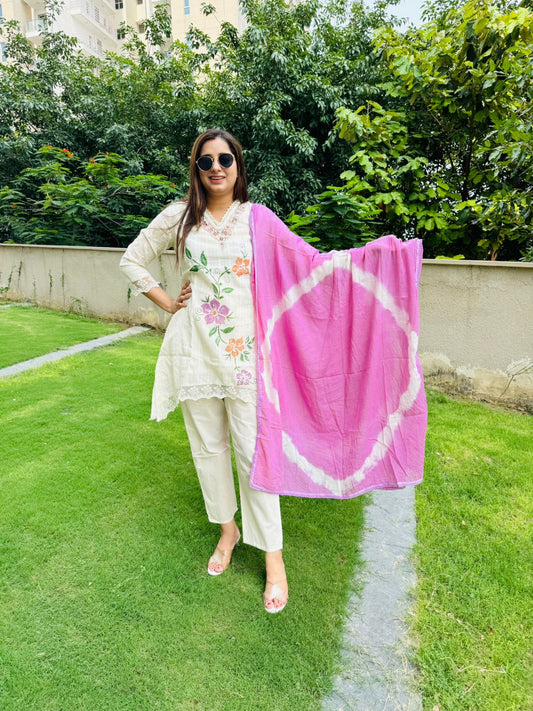 NAINA DESIGNER SUIT "PINK"