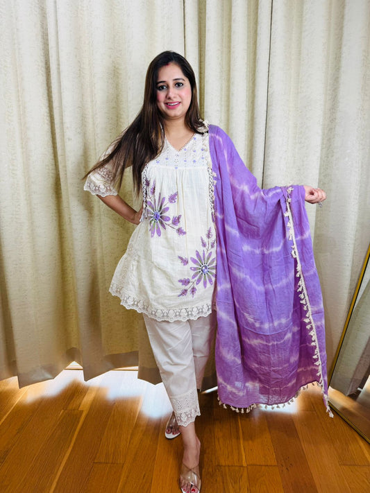 LAVINA DESIGNER SUIT "PURPLE"