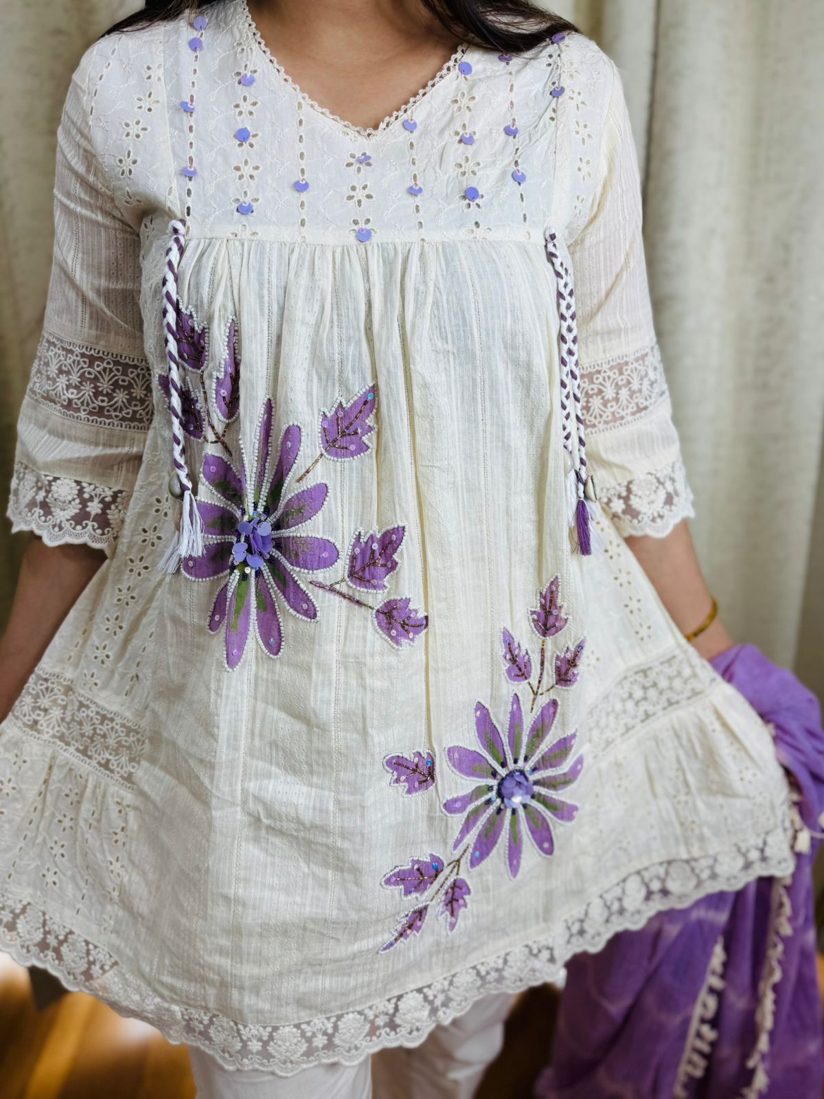 LAVINA DESIGNER SUIT "PURPLE"