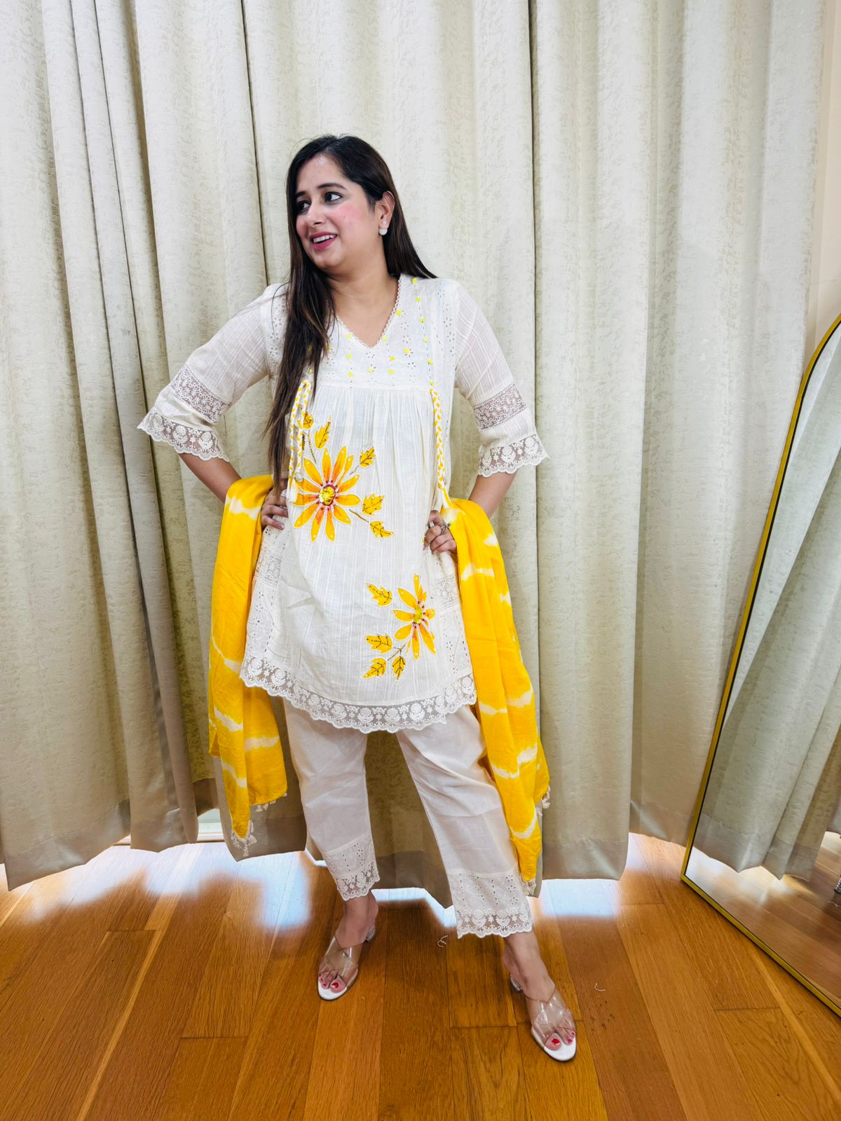 LAVINA DESIGNER SUIT "YELLOW"