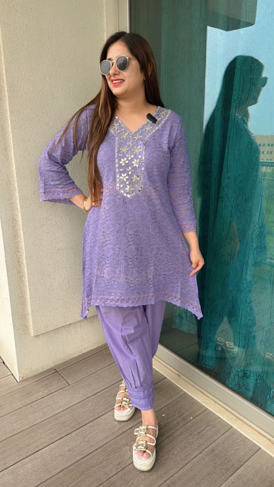 "BARBIE" TWO PIECE SET "PURPLE"
