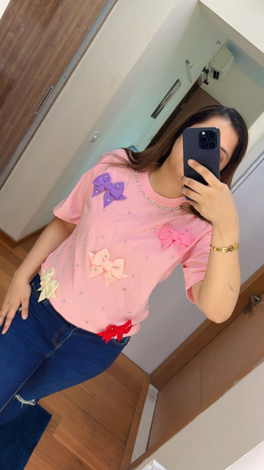 BOW TOP "PINK"