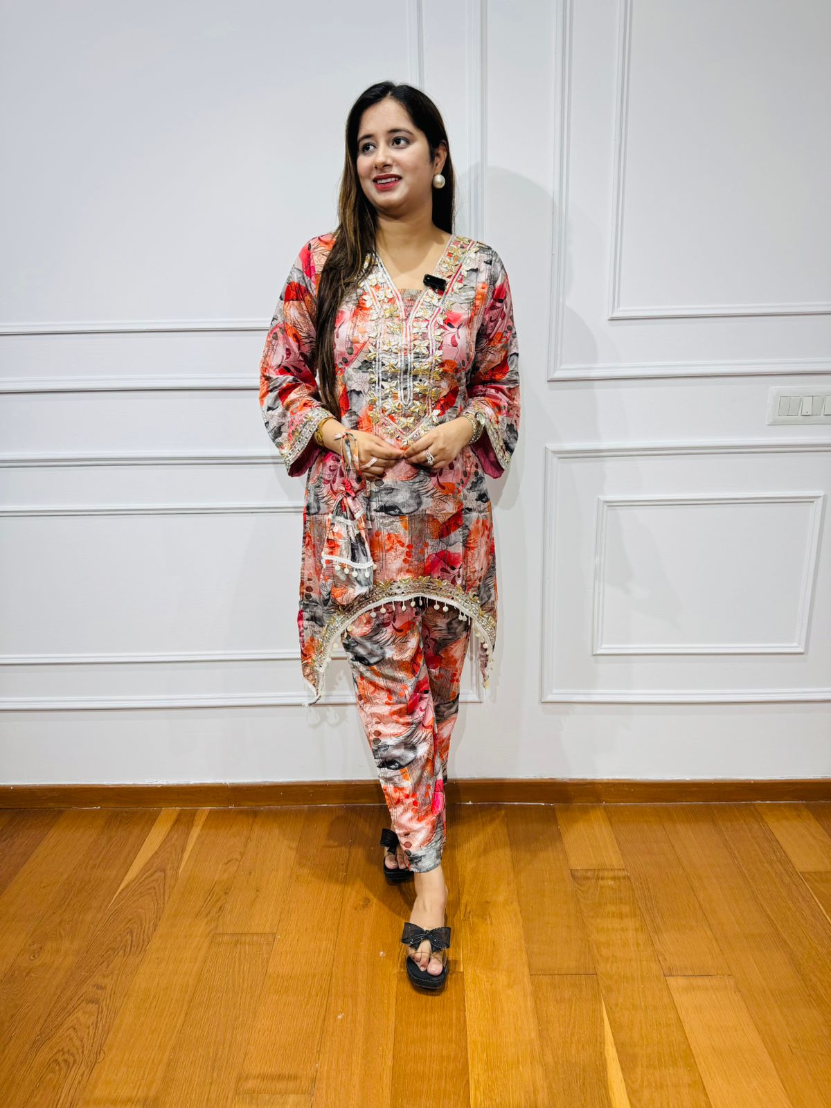 "FIZAA" TWO PIECE SET "RED"