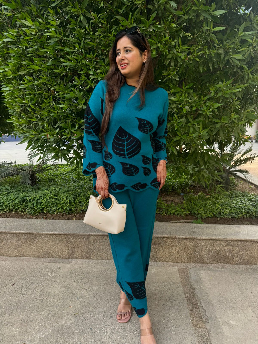 TealLeaf | Botanical Print Co-ord Set