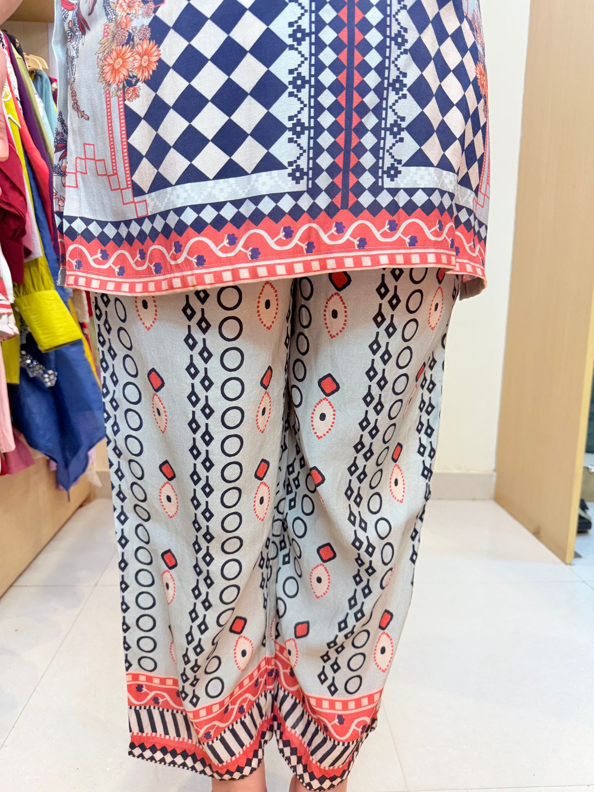 Noirra | Printed Designer 2-Piece Coord Set