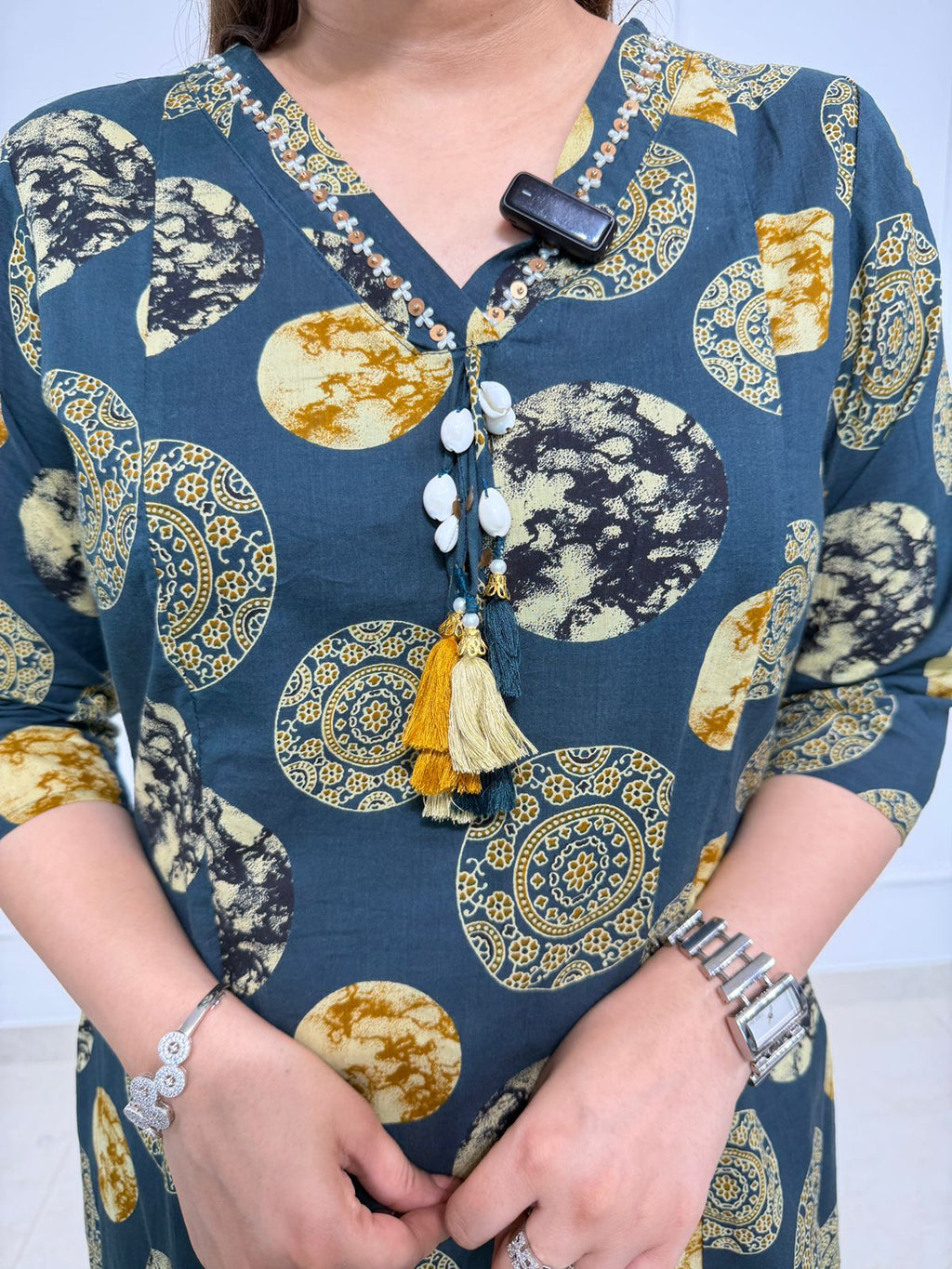 Mehzara | Printed Kurta Pant Set with Dupatta