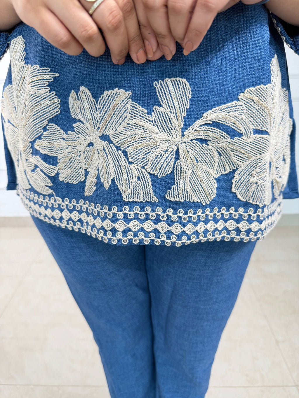 Elowen | Embroidered Co-ord Set