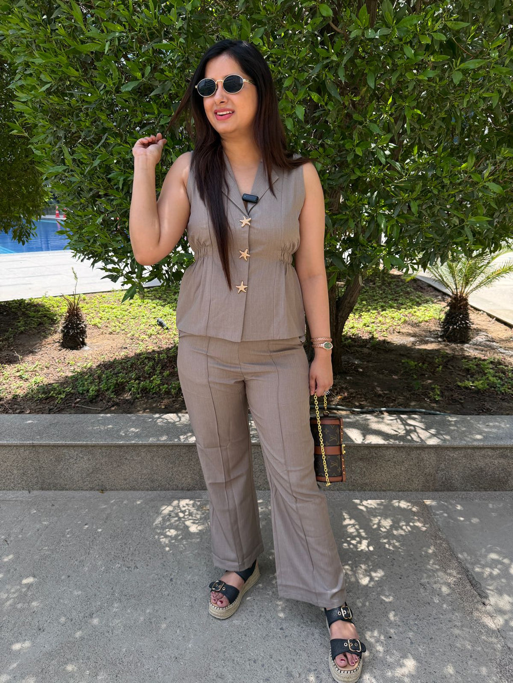 Solvèra | Sleeveless Co-ord Set