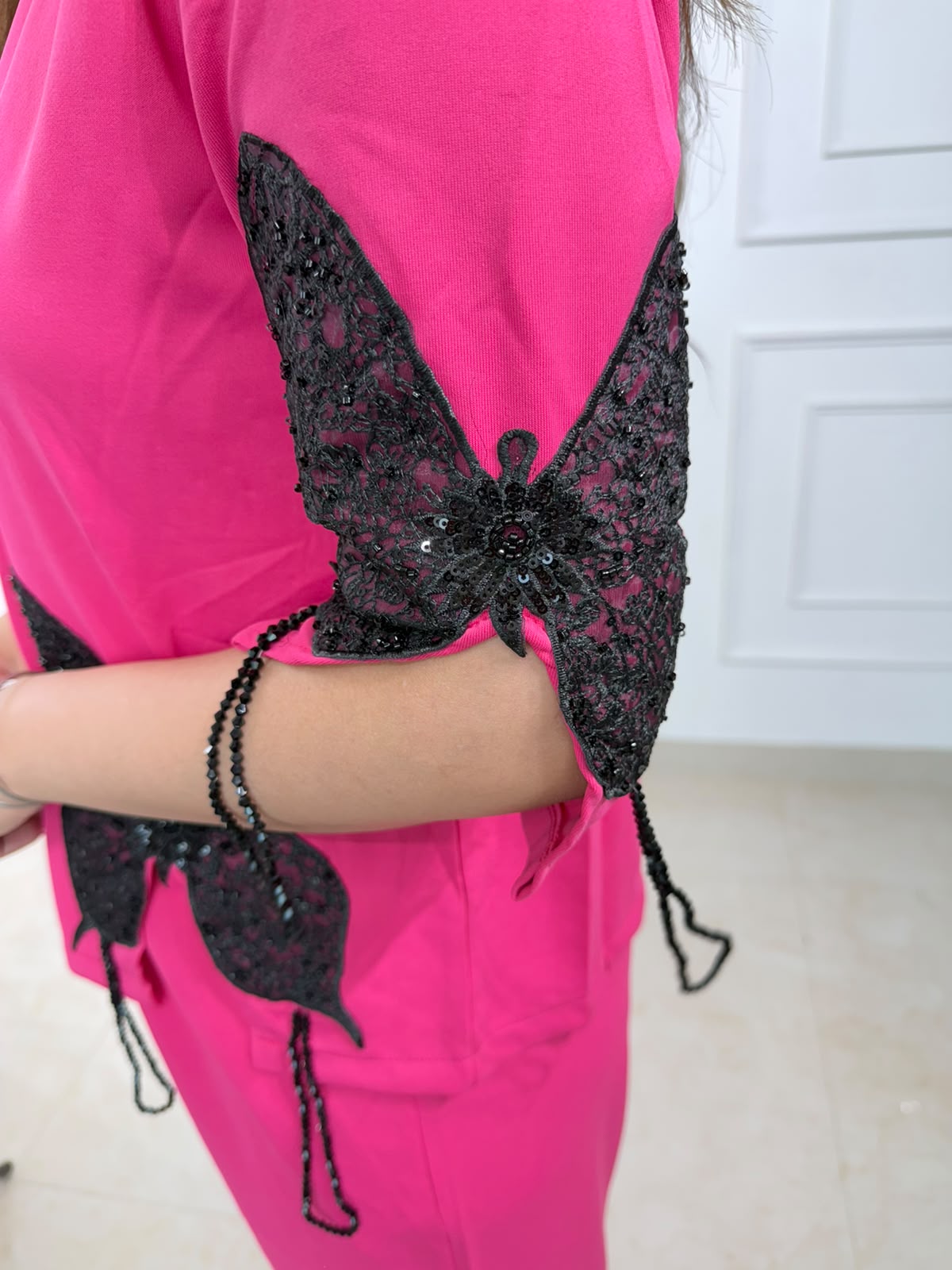 Nayira | Appliqué Detail Co-ord Set for Women