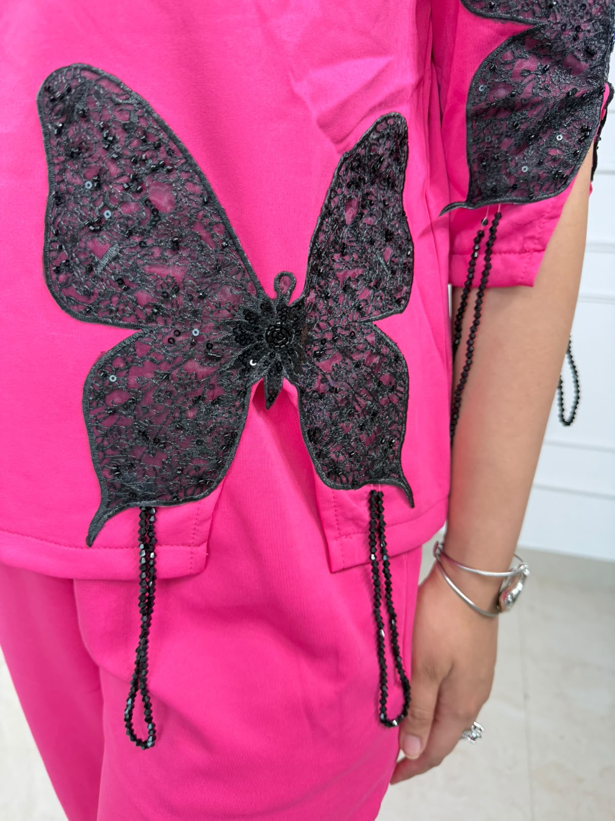 Nayira | Appliqué Detail Co-ord Set for Women
