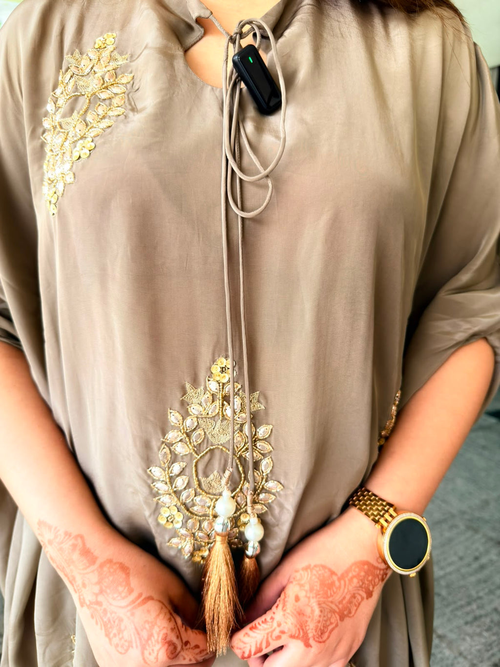 Amora | Embroidered Kaftan Co-Ord Set