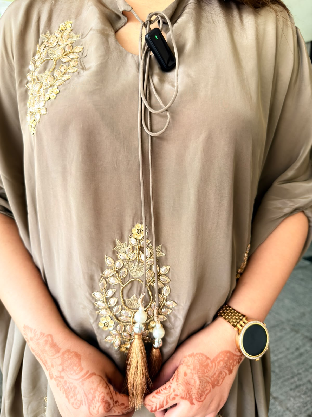 Amora | Embroidered Kaftan Co-Ord Set