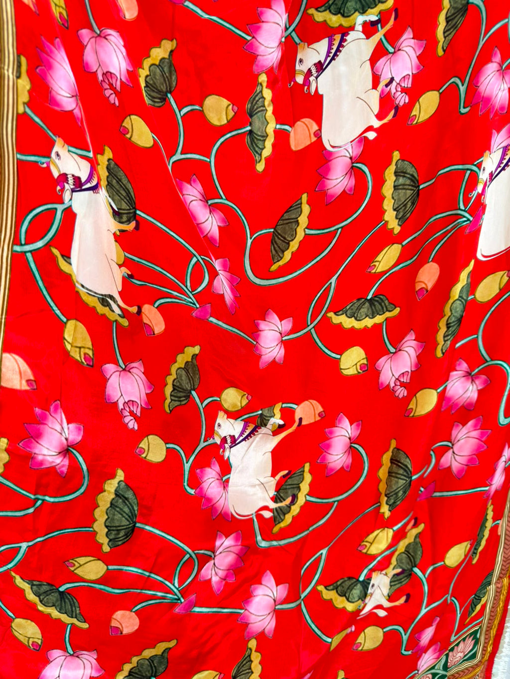 Verdelisse | Premium Floral Printed Straight Suit Set with Statement Dupatta