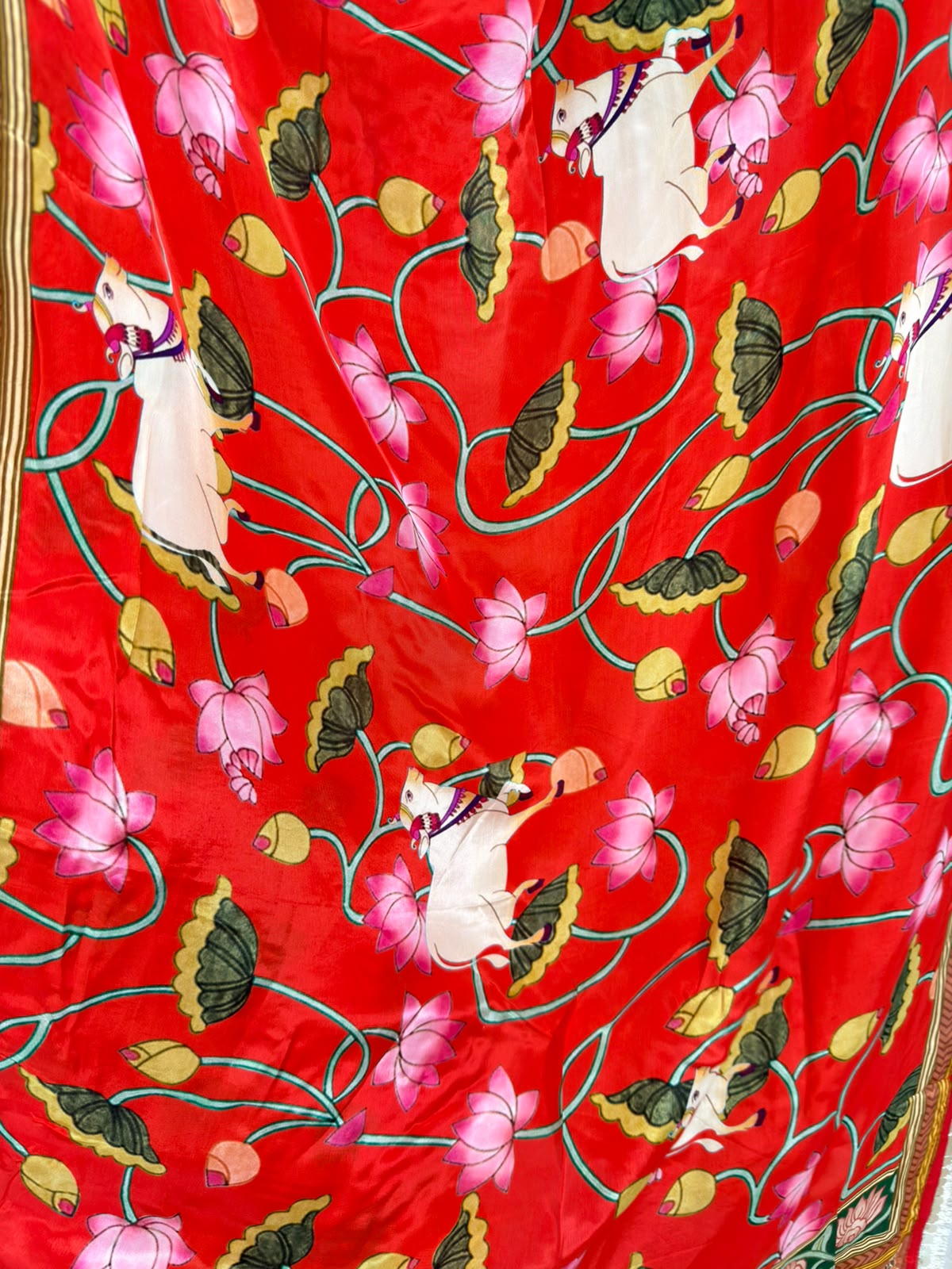 Verdelisse | Premium Floral Printed Straight Suit Set with Statement Dupatta