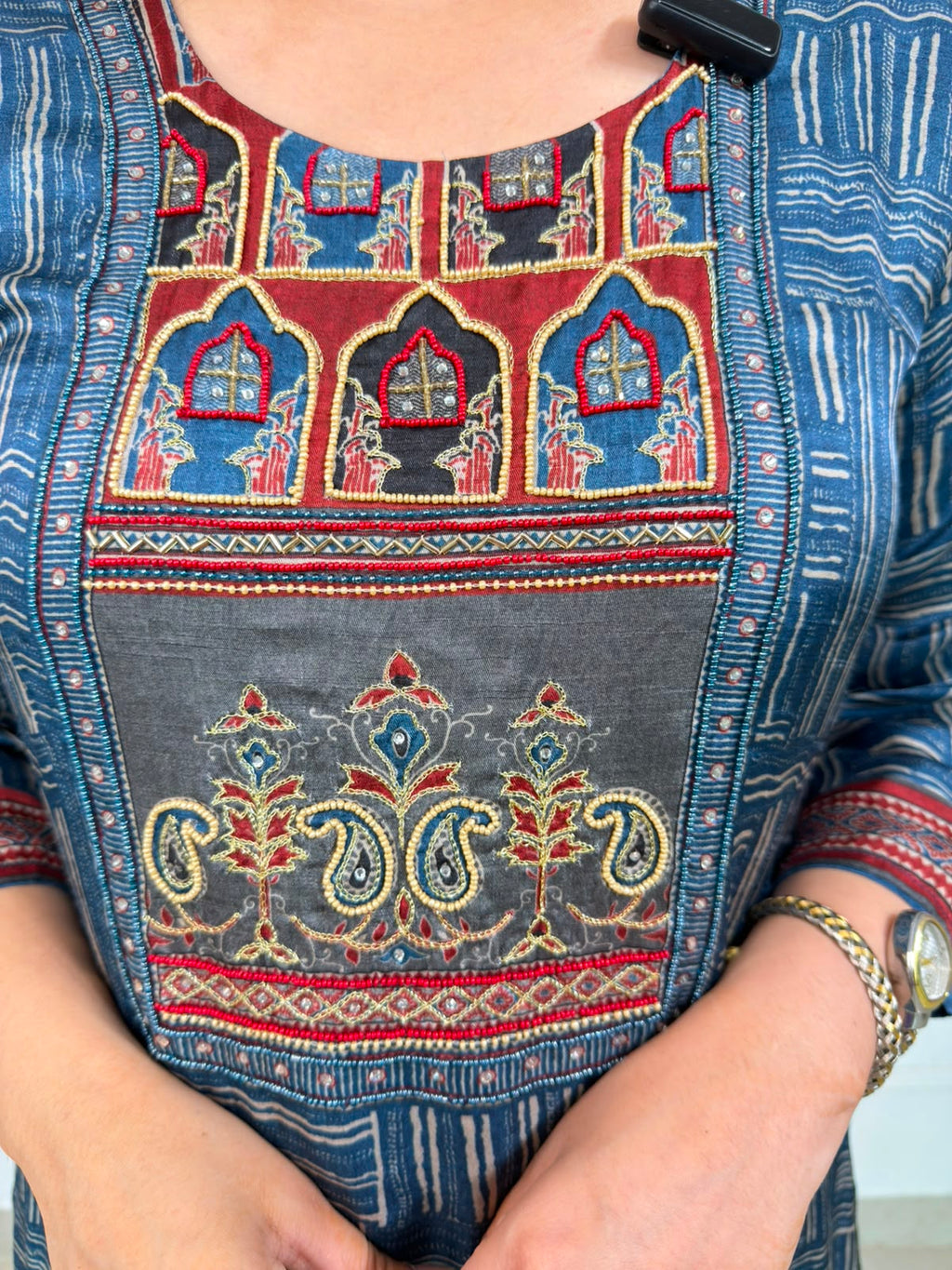 Mehrnaz | Heritage Print Premium Co-Ord Set