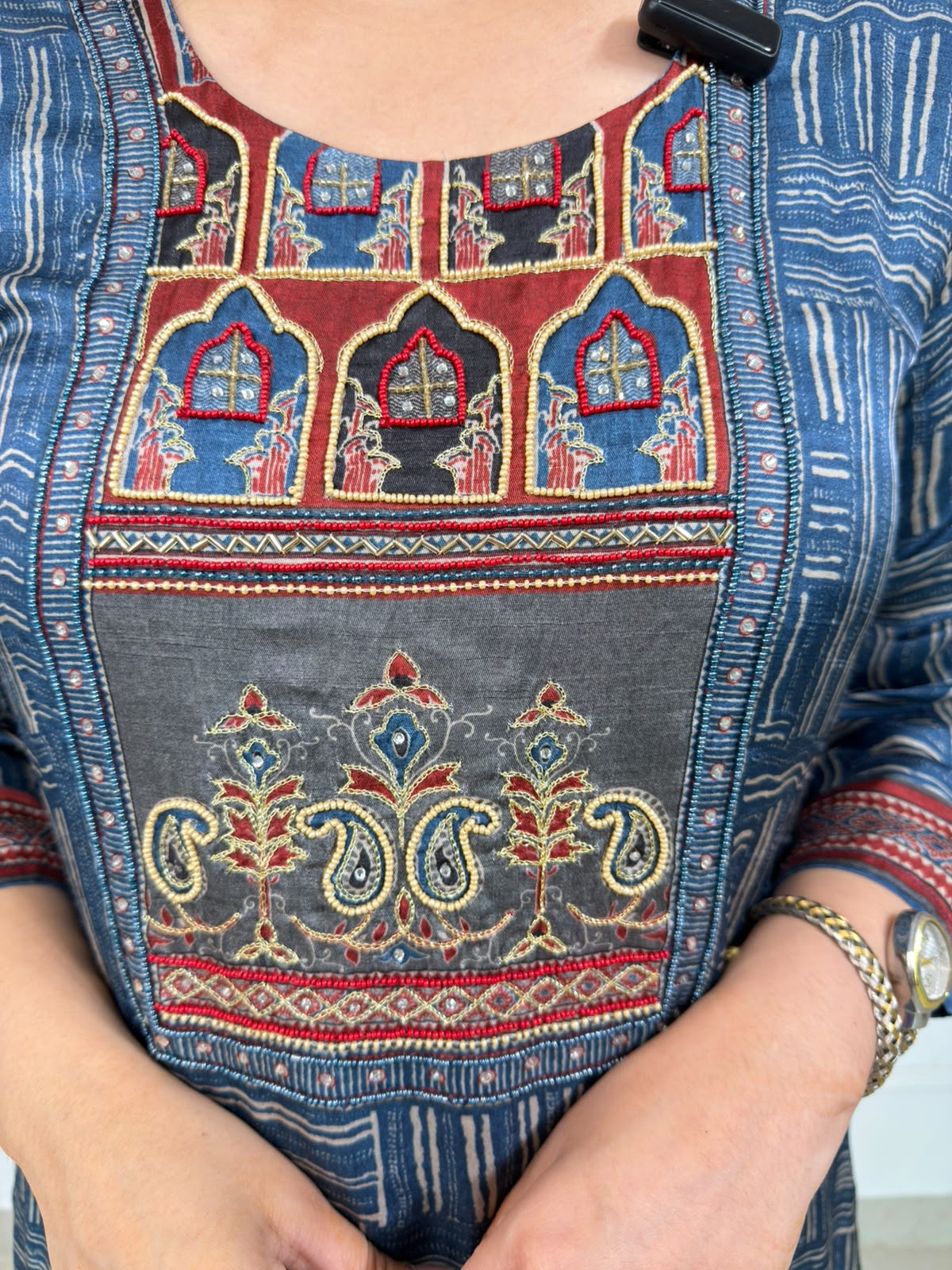 Mehrnaz | Heritage Print Premium Co-Ord Set