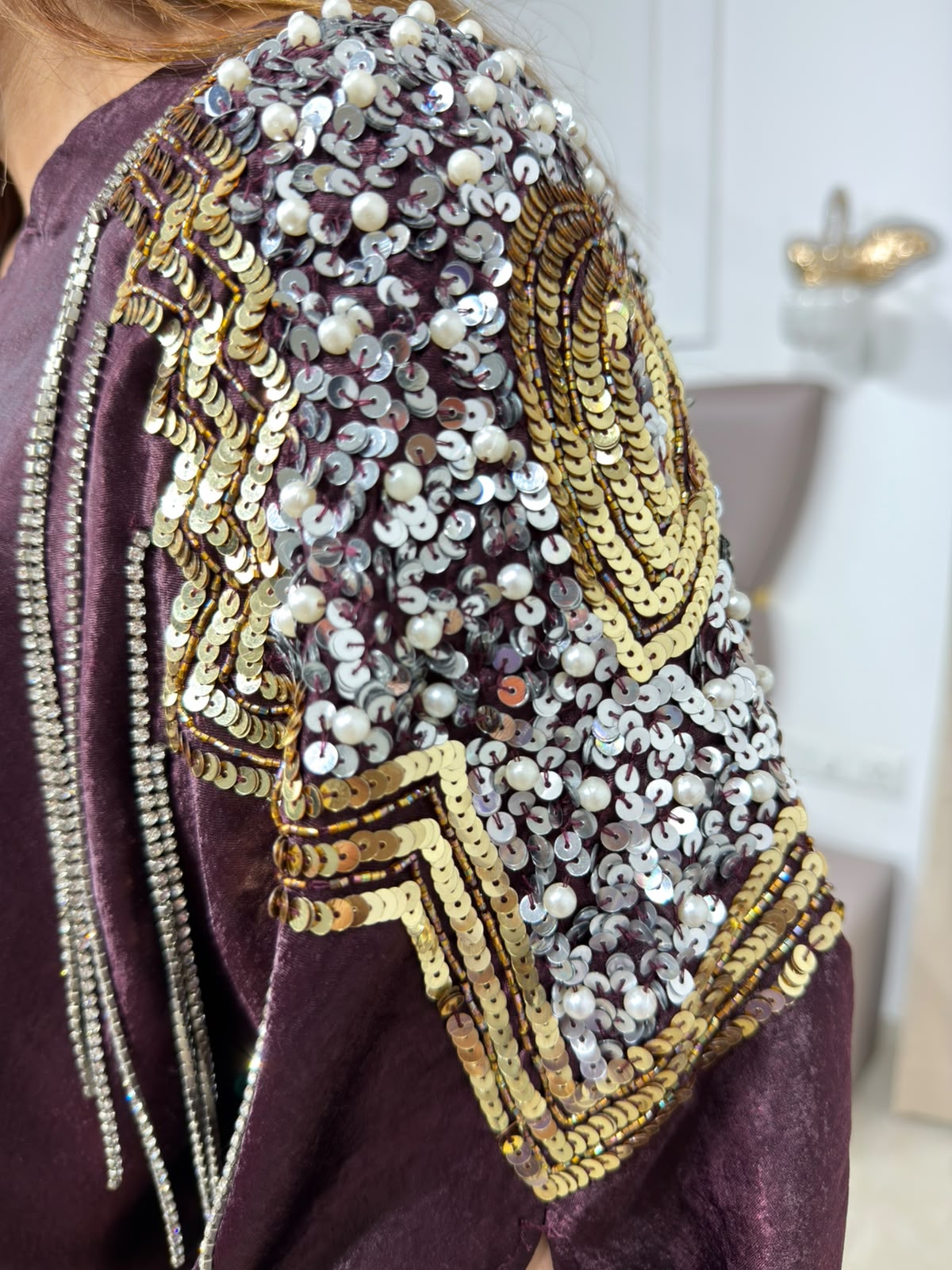 MAYRA | Hand-Embellished Designer Kaftan