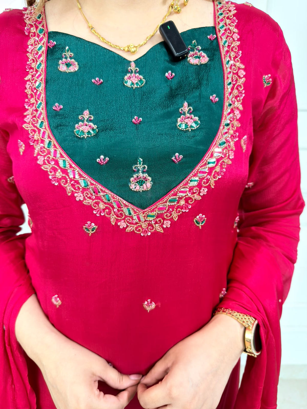 Arezella | Embroidered 3-Piece Suit Set