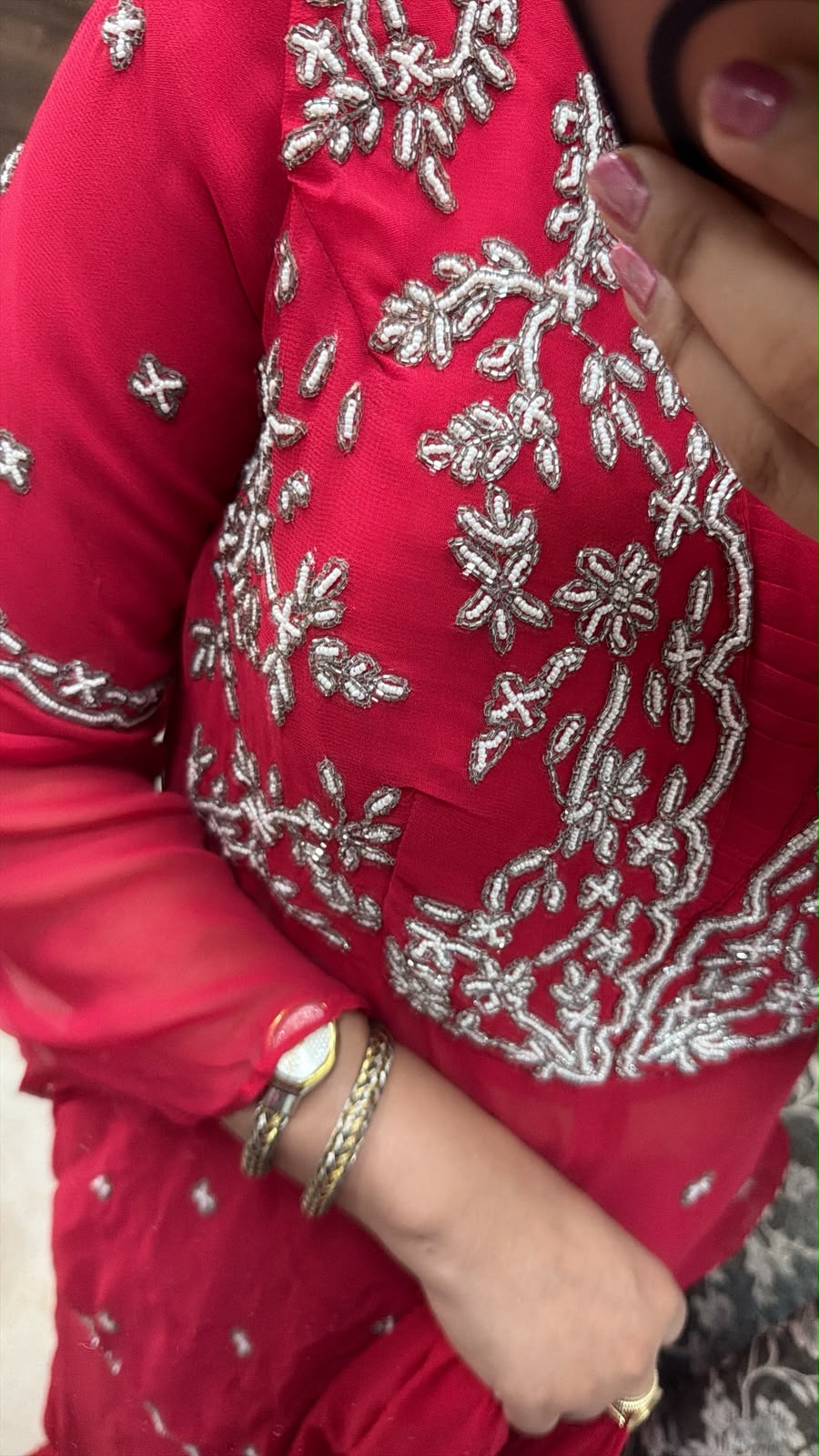 Himadri – Embroidered Georgette 3-Piece Suit Set