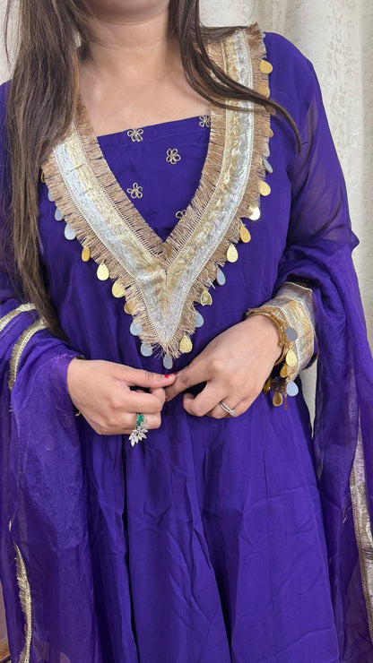 "PREETO" DESIGNER ANARKALI SUIT