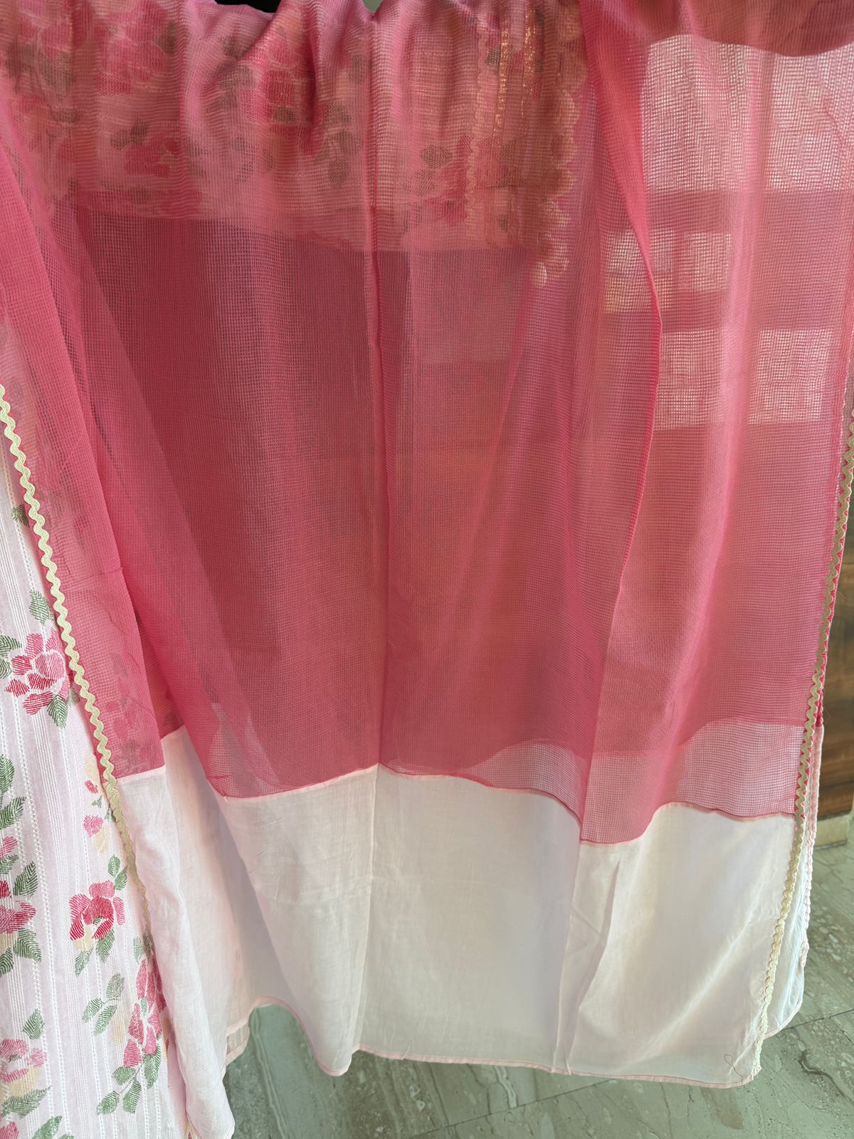 PHOOL | Floral Kurta Set with Ombre Dupatta