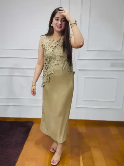 "RAMIN" TWO PIECE DRESS